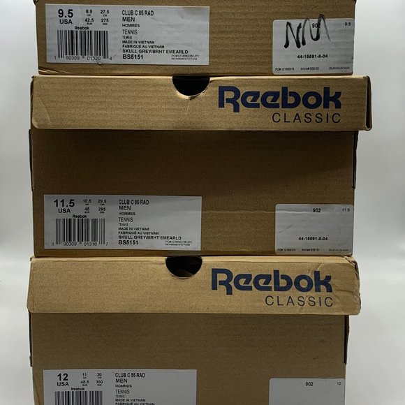 NEW Reebok Classic Rad Grey Teal - Picture 9 of 9